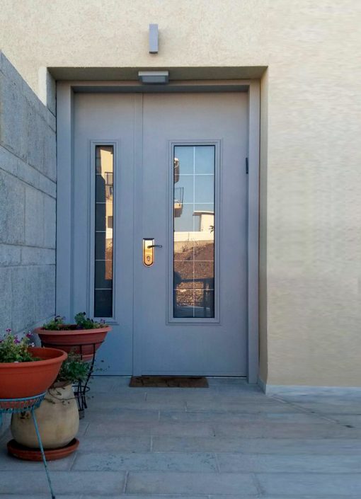 Doordesign-Panorama-Sample דלת פלדה כנף וחצי מסדרת חלון פנורמה